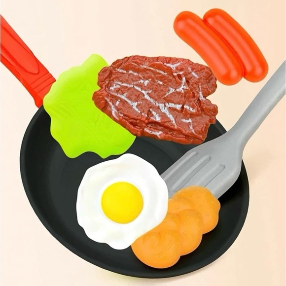 ✨NWT KIDS 8 PIECE COOKING PRETEND‎ PLAY SET✨ - Picture 4 of 4